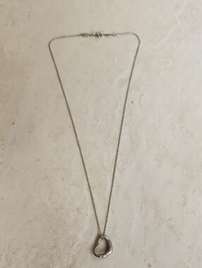 Tiffany And Co Elsa Perreti Heart Shape Neckace